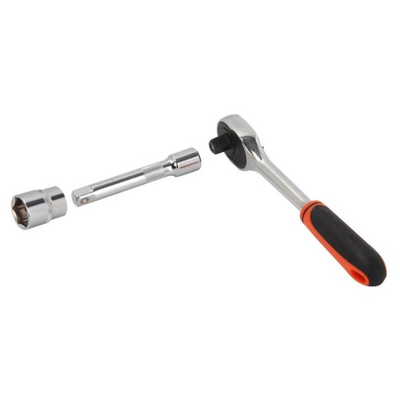 hexagon socket and ratchet set,1/2 inch, 12pcs, sockets and wrenches, mechanic tools, car repair tools, automobile tools