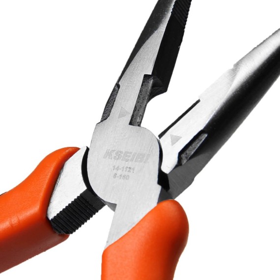 Industrial Long Nose Pliers, Hand Tools & Pliers, Long Nose Side Cutting Pliers.
