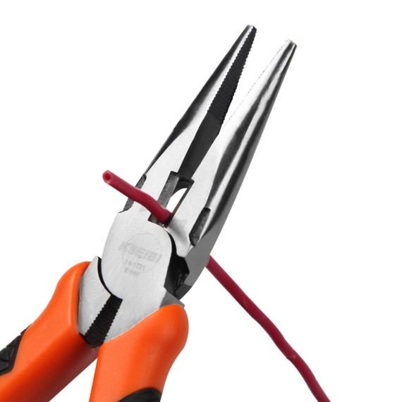 Industrial Long Nose Pliers, Hand Tools & Pliers, Long Nose Side Cutting Pliers.