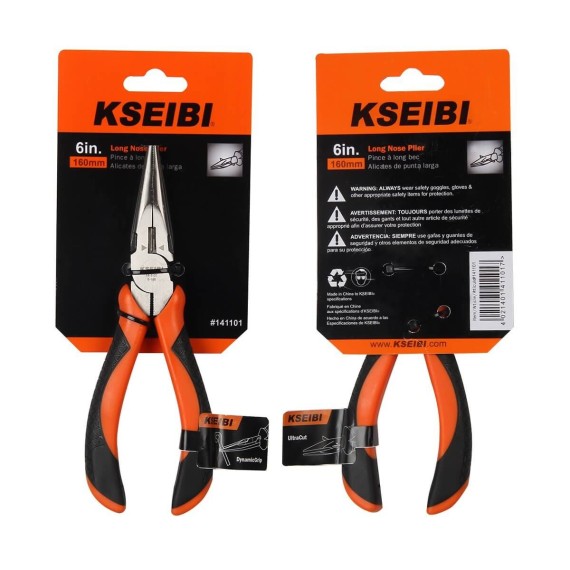 Industrial Long Nose Pliers, Hand Tools & Pliers, Long Nose Side Cutting Pliers.