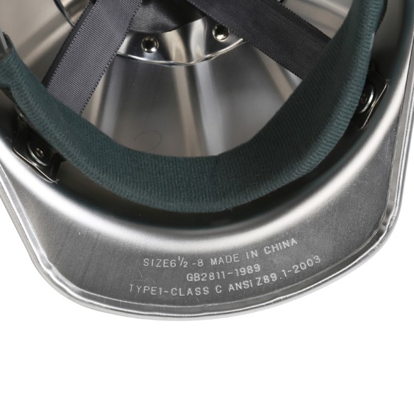 Safety Helmet / Aluminum Body, Safety Tools, safety helmets for construction, demolition, logging, oil and gas works.