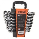 ratchet combination wrench set, 14pcs, spanner wrench, reversible ratcheting, combination ratcheting, sockets and wrenches