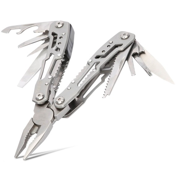Folding Multifuncional Pliers W Pouch, Hand Tools & Pliers, pocket multi-tool folding plier.