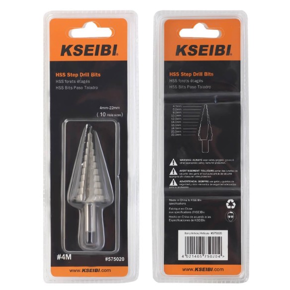 HSS Step Drill Bits/SAE, power tool accessories, HSS SAE step cone drill bits set.