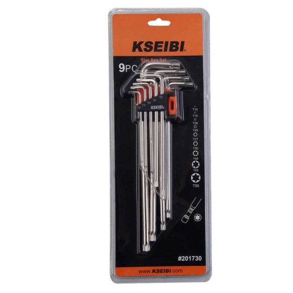 star tamperproof key wrench set, extra long, sockets and wrenches, star tamperproof key wrench set, torx hex key, tamperproof