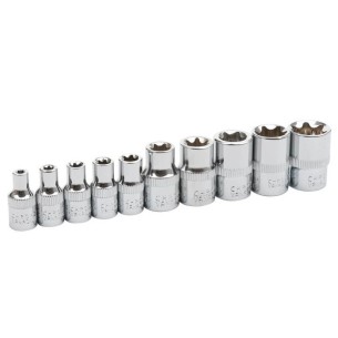 High-Quality Hexagon Socket Set for 3/8" &amp; 1/4" Drives | KSEIBI 2