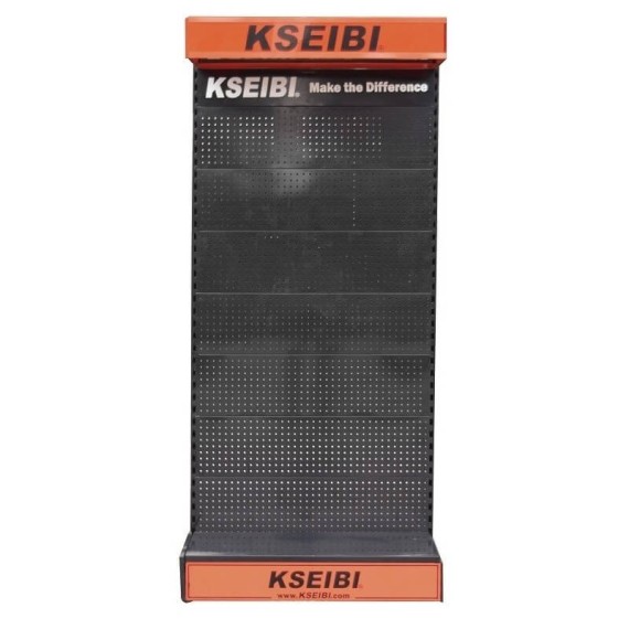 Display stand with LED light