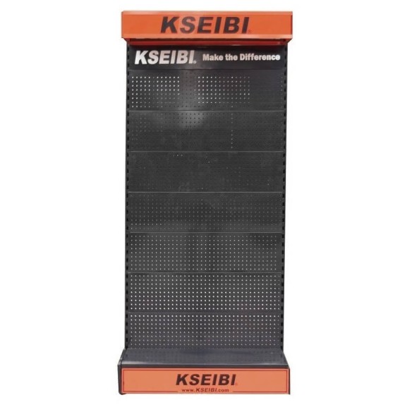 Display stand with LED light