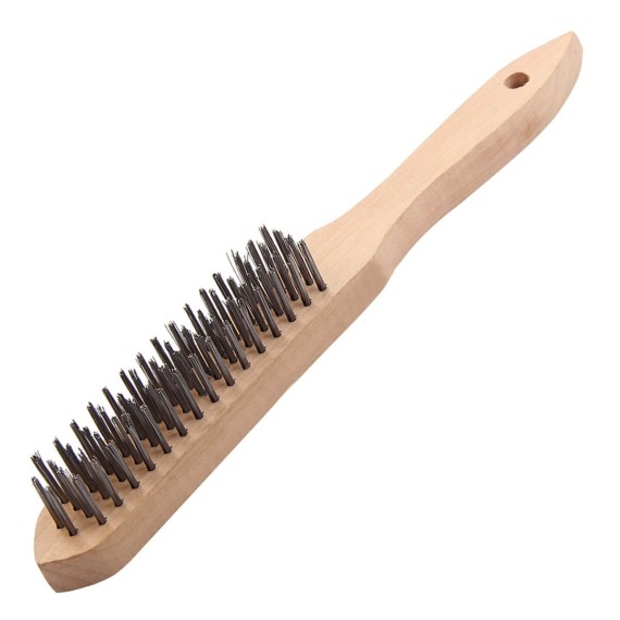 European Type Hand Brushes Wooden Handle | Cutters, Cutters & Saws Tools, steel wire brushes, cleaning & removing rust.