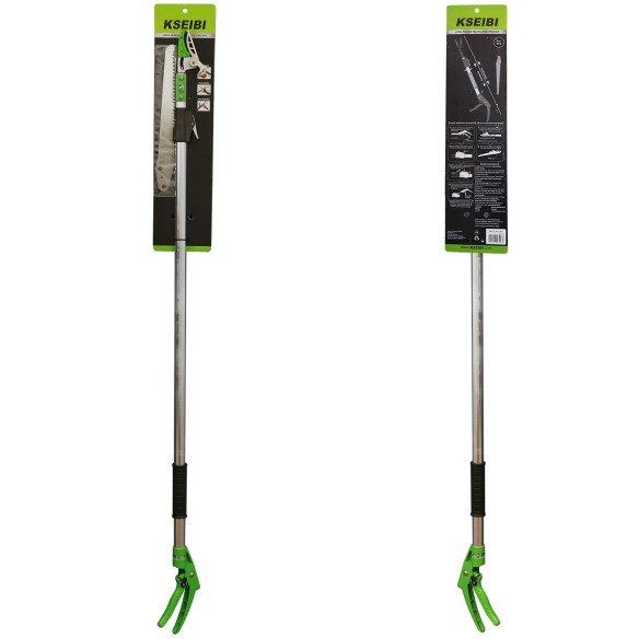 Telescopic Aluminum Long Garden Shear Cut & Hold, Gardening tools, long reach tool, telescopic pole saw