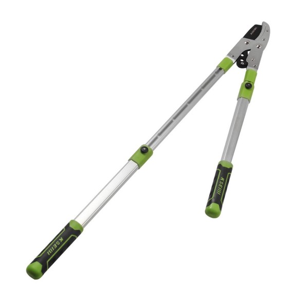 Aluminum Telescoping Lopper, Gardening tools, bypass lopper, extendable bypass lopper, pruning twigs & small branches