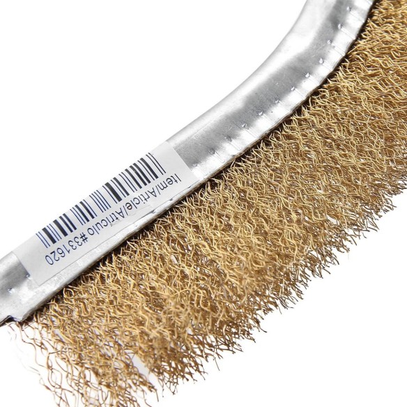 Hand Brushes Plastic Handle 3pcs, Cutters & Saws Tools, plastic handle, brass coated hand brush plastic handle, removing rust.