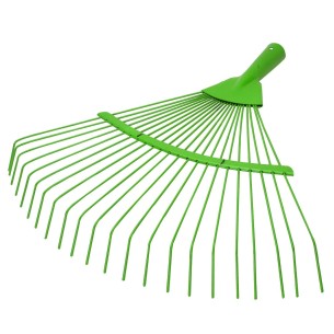 Durable Garden Straight Steel Leaf Rake for Efficient Yard Work | KSEIBI 2