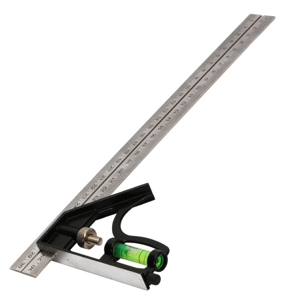 Stainless Steel Combination Ruler, measuring & marking, sands level, home improvement, adjustment tools, measuring & leveling