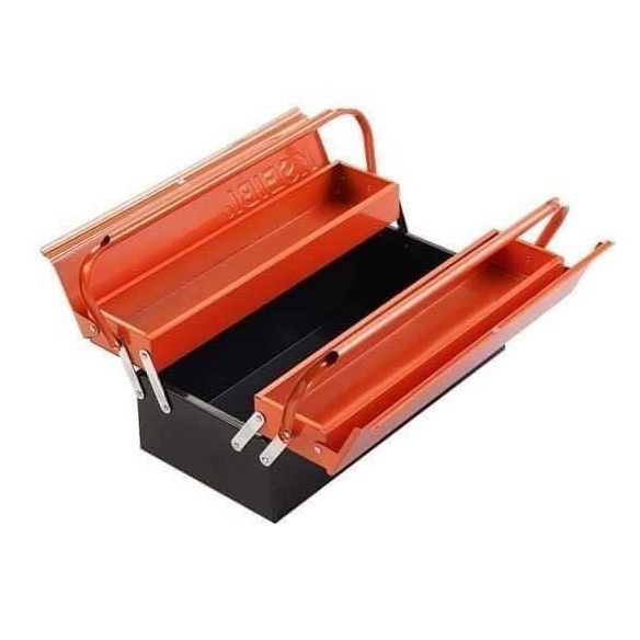 tool box 3 compartments,
 tools sets & storage, organizer, tools & workshop equipment, tool storage, metal toolbox