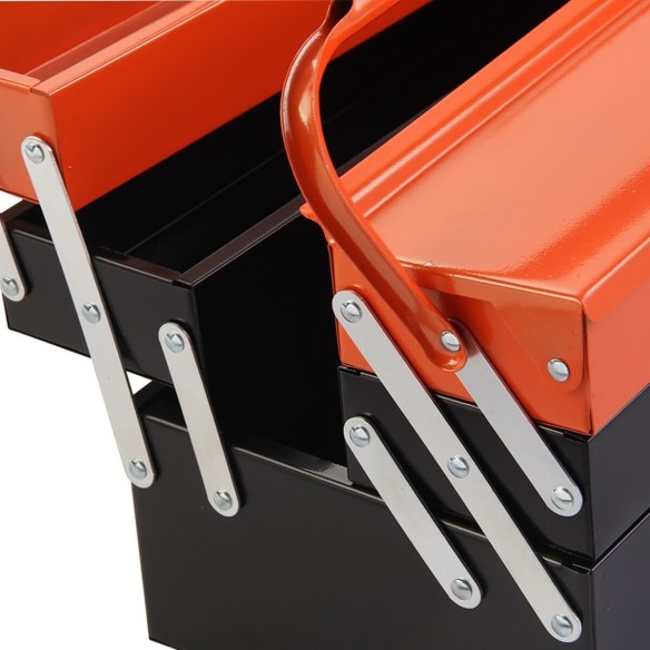 tool box 5 compartments,
 tools sets & storage, organizer, tools & workshop equipment, tool storage, metal toolbox