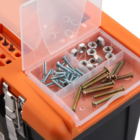 plastic tool box steel lock, tools sets & storage, 
plastic tool box, locking tool box, storing and transporting equipment