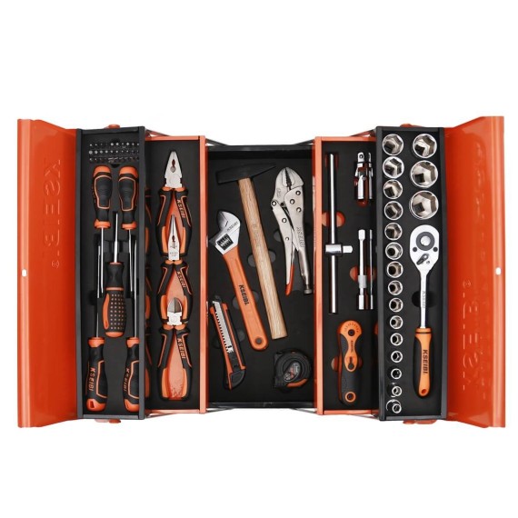tool box 5 compartments machinist tool set,
 tools sets & storage, machinist tool box with tools, tools & workshop equipment