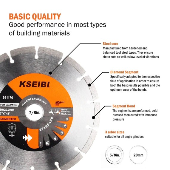 أداة قص الرخام الفاخرة للماس | KSEIBI