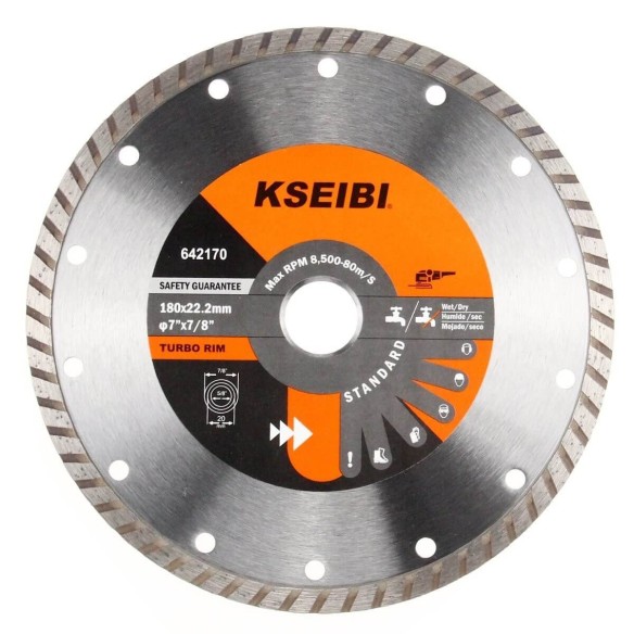 sintered diamond discs wave turbo, power tools accessories, saw blades, saw function.