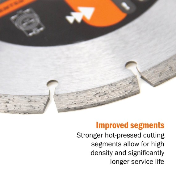 hot-pressed diamond discs segmented,
power tools accessories, woodworking