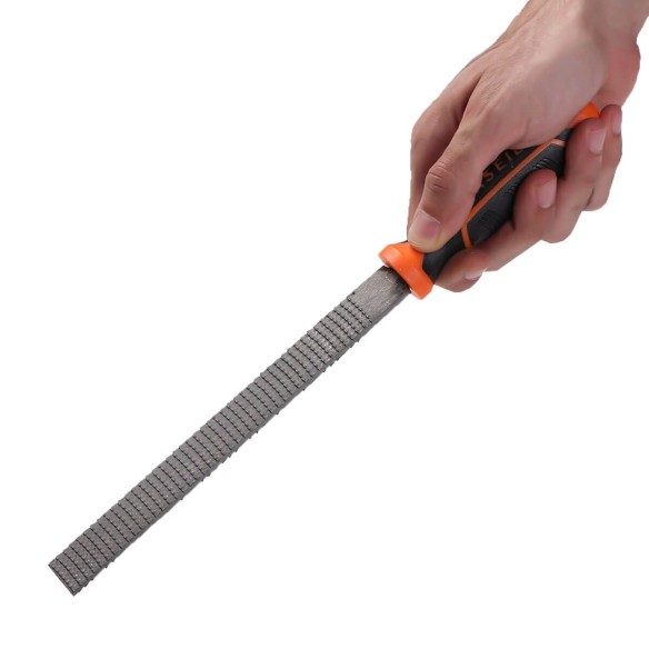 Rasp Flat File, Cutters & Saws Tools, rasp flat file with rubber handle for wood working.