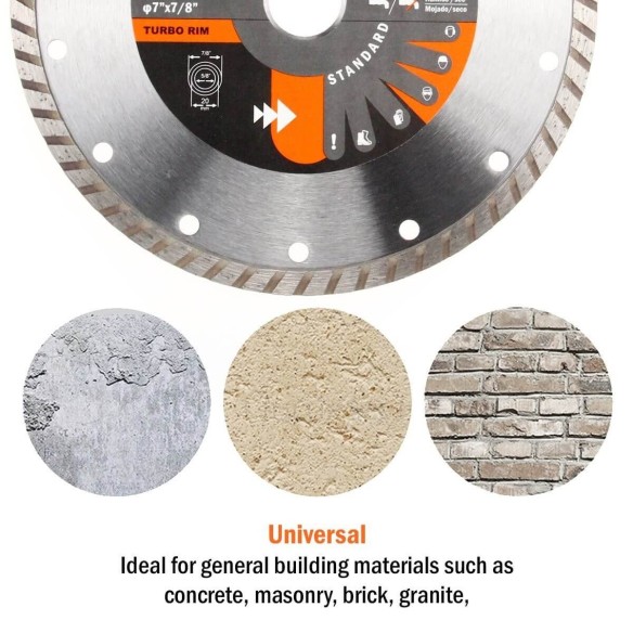 hot-pressed diamond discs wave turbo, power tools accessories