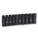 impact deep socket set,10pcs, sockets and wrenches, hexagon socket, mechanic tools, car repair tools, automobile tools