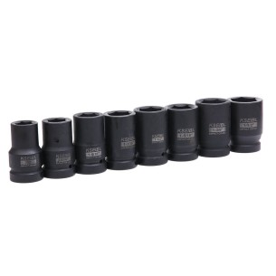 High-Quality Impact Socket Set for 1" Standard Sizes | KSEIBI 2