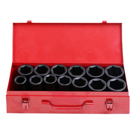 impact standard socket set,3/4 inch, 13 pcs, sockets and wrenches, hexagon socket, mechanic tools, car repair tools