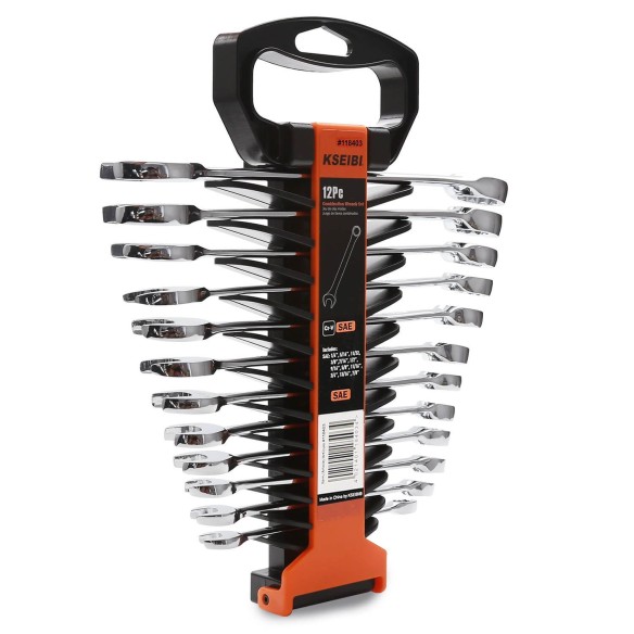 combination wrench set, rack, 12pcs, sockets and wrenches, mechanic tools, car repair tools, automobile tools