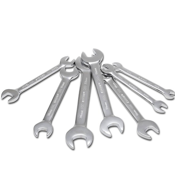 Double Open End Wrench set 8-Pc/Cloth Bag
