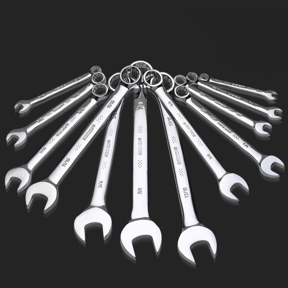 combination wrench set, metric and sae, 24pcs, sockets and wrenches, mechanic tools, car repair tools, automobile tools