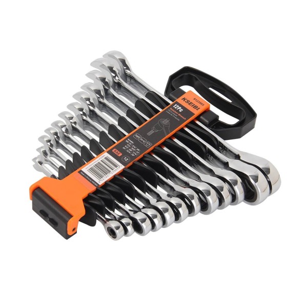 ratchet combination wrench set, 12pcs, sockets and wrenches, mechanic tools, car repair tools, automobile tools