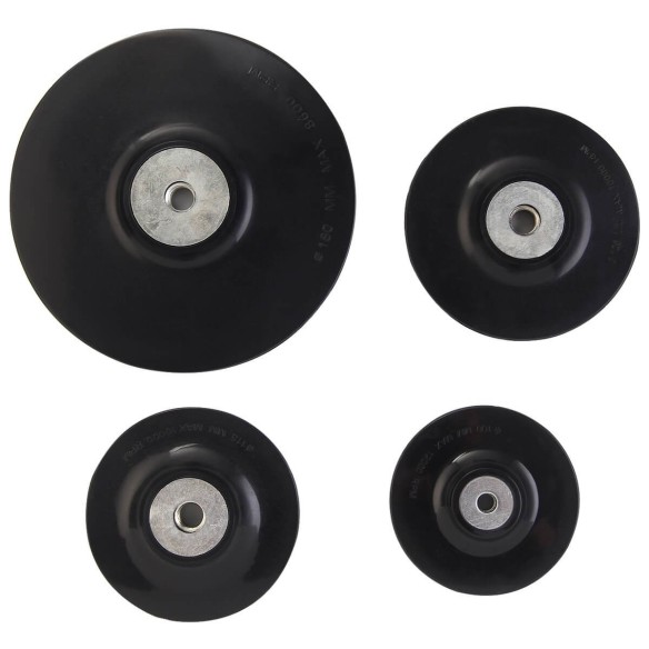 backing pads including nut, power tools accessories,
high performance backing pads