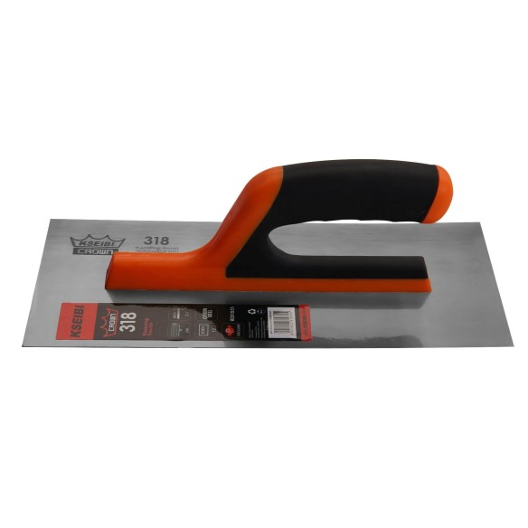 Crown Plastering Trowels PROGRIP Handle,
plastering trowels with teeth,
smooth plastering surface