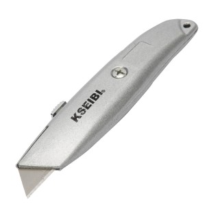Premium Aluminium Retractable Utility Knife - Durable &amp; Versatile | KSEIBI 2