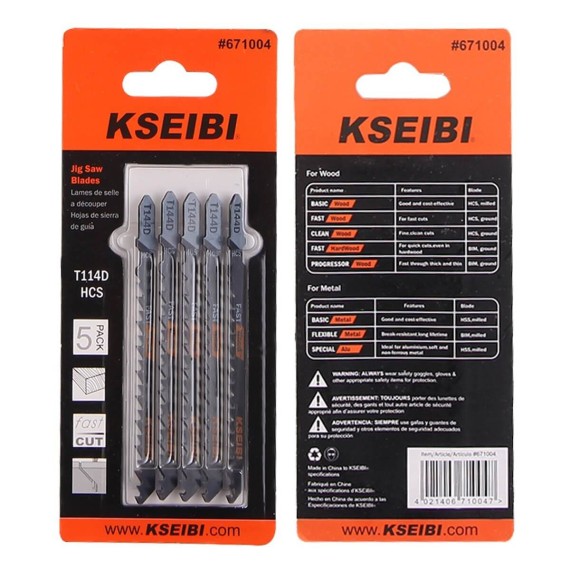 أفضل طقم شفرات منشار أركت (T144D) 5 قطع | KSEIBI