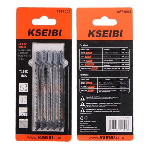 أفضل طقم شفرات منشار أركت (T144D) 5 قطع | KSEIBI