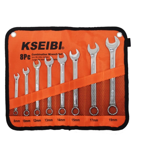 Combination Wrench Set 8-Pc/Cloth Bag,
automobile tools,
combination spanner