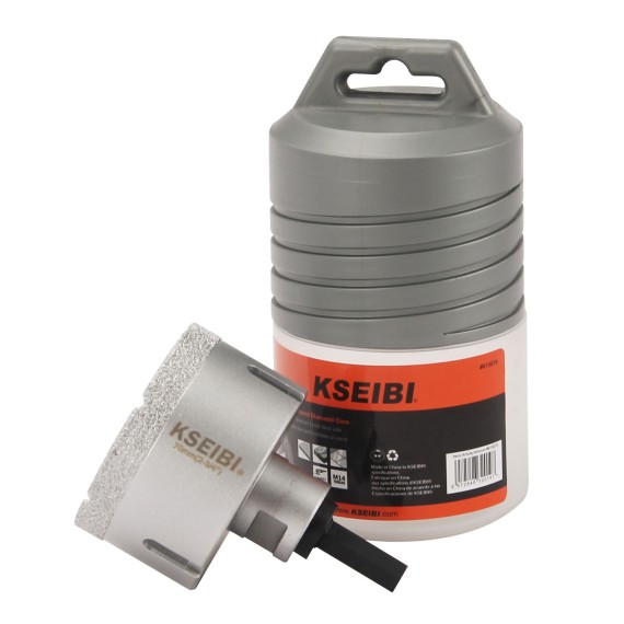 منشار كور حفر ألماسي ملحوم بتفريغ - أداة قوية للحفر بدقة عالية | KSEIBI