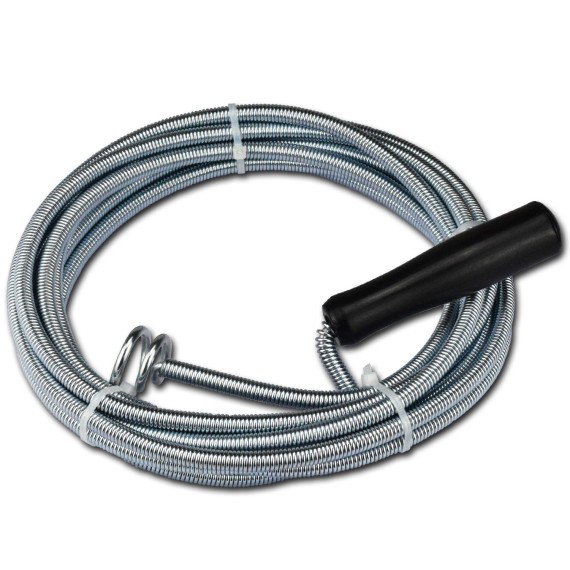 Drain Cleaner, Sockets & Wrenches, pipe sink cleaner with plastic handle, spiral drain, pipe cleaning spiral.