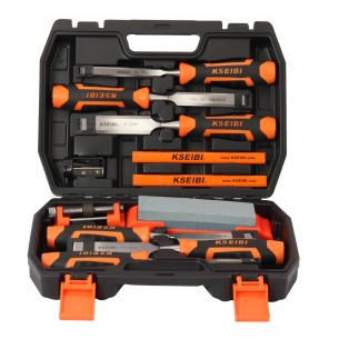 Premium Wood Chisel Set ProGrip 12-Pc. for Precision Woodworking | KSEIBI 2