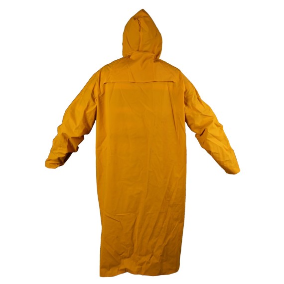 Raincoat/Yellow, Safety Tools, rain coat with head cover, pockets, heavyweight pvc.