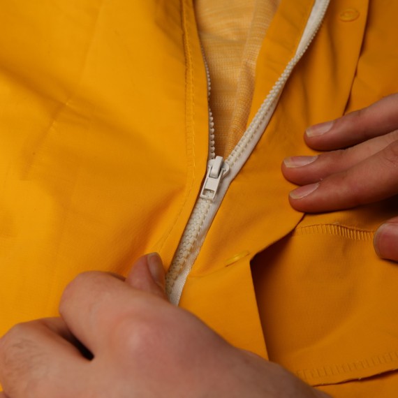 Raincoat/Yellow, Safety Tools, rain coat with head cover, pockets, heavyweight pvc.