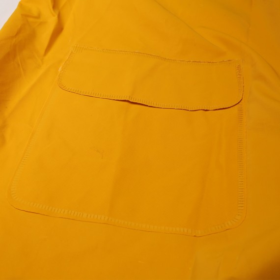 Raincoat/Yellow, Safety Tools, rain coat with head cover, pockets, heavyweight pvc.