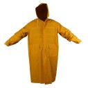 Raincoat/Yellow, Safety Tools, rain coat with head cover, pockets, heavyweight pvc.