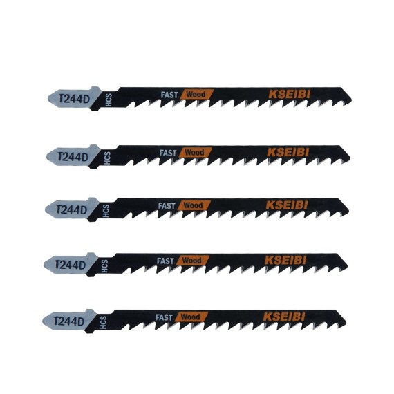 Jigsaw Blades T-Shank, T244D / 5-Pc, power tools accessories, jigsaw blades, electric quality polishing stone