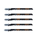 Jigsaw Blades T-Shank, T244D / 5-Pc, power tools accessories, jigsaw blades, electric quality polishing stone