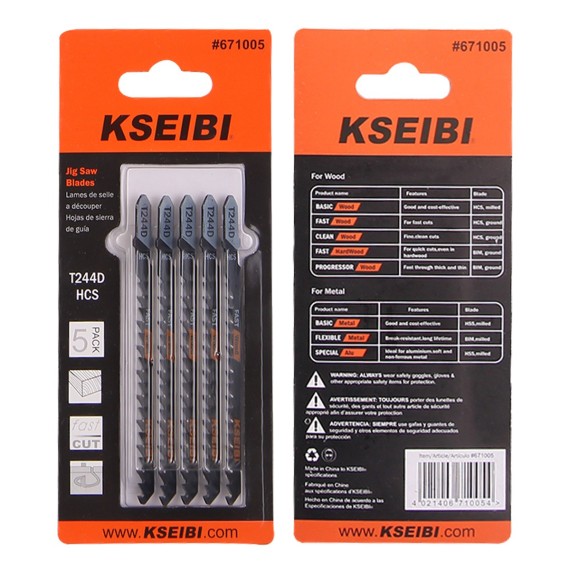 High-Quality Jigsaw Blades T-Shank for Precision Cuts | KSEIBI